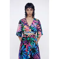 Desigual Bluse 23SWMW09 Bunt Regular Fit