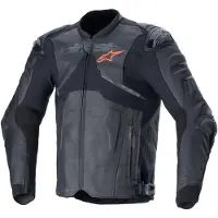 Alpinestars Atem V5 Lederjacke Schwarz Größe 54