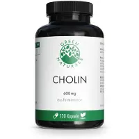 Heilpflanzenwohl GmbH GREEN NATURALS Cholin 600 mg hochdosiert vegan 120 St