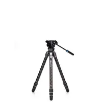 Benro Stativ Tortoise 34CLV + S4PRO Video Kit Carbon