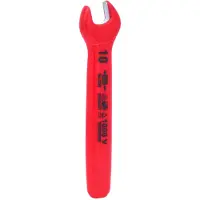 Ks Tools 117.1510, Chrom-Vanadium-Stahl, Rot, 10 mm, DIN 7446, IEC 60900, 97 mm, 40 g