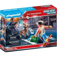 Playmobil Police Action City Street Patrol, 6 Jahr(e), Mehrfarbig