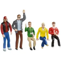 Carrera Set of figures - spectators (5 pcs)