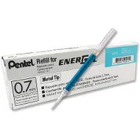 Pentel 12 LR7 Gelschreiberminen hellblau