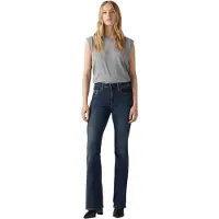 Levi's Damen 726 High Rise Flare Jeans, Blue Swell, 28W / 34L