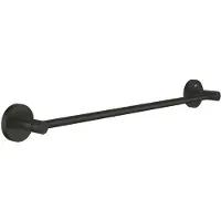 GROHE Start QuickFix Badetuchhalter, Länge 504mm (450mm), kleben oder bohren, mattschwarz