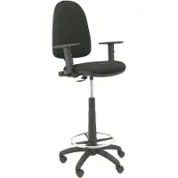 Piqueras Y Crespo T04CPBALI840B10, Gepolsterter Sitz, Gepolsterte Rückenlehne, Schwarz, Schwarz, Stoff, Stoff
