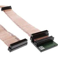 InLine SCSI U320 Flachbandkabel, 68pol, mit Terminator, 0,75m
