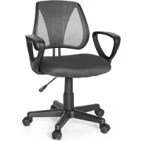 Hjh OFFICE KIDDY CD - Kinderdrehstuhl Grau