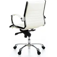 Hjh OFFICE PARMA 10 - Profi Chefsessel Weiß