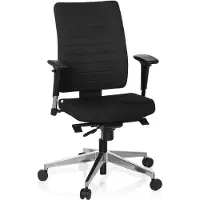 Hjh OFFICE PRO-TEC 350 - Profi Bürostuhl Schwarz