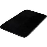Kleine wolke Badematte "Cony", rutschhemmend beschichtet, fußbodenheizungsgeeignet, Badteppich, Fell-Optik, Uni Farben, besonders weich & kuschelig