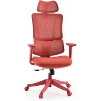MyBuero Home Office Bürostuhl Ergomy Colore Schreibtischstuhl mit Armlehnen (höhenverstellbar) Stoff / Netzstoff Drehstuhl