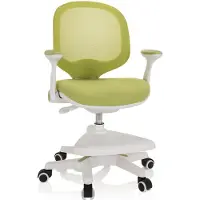 Hjh OFFICE KID ERGO | Kinderstuhl - Kinder Drehstuhl Gr?n