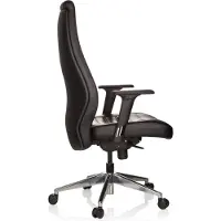 Hjh OFFICE VITORO - Profi Chefsessel Schwarz