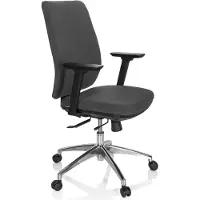Hjh OFFICE INTEGRIO I - Profi Bürostuhl Dunkelgrau