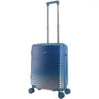Saxoline Handgepäck Elite aus robustem ABS/PC-Material Blue One Size