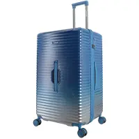 Saxoline SX Blue Elite L Trunk Trolley TSA Zahlenschloss Spinner 76 cm blue gradient