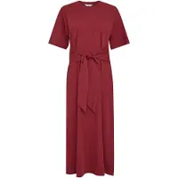 MSCH Copenhagen Damen Kleider Mschbreanne Noriel 2 4 Dress - Bordeaux - Größe S/M