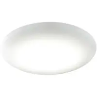 Zafferano Wand- und Deckenleuchte, Glas und Metall, ø 350x86 mm, LED 16.0 Watt, mit Bewegungsmelder, einstellbare Farbtemperatur 2200K-4000K, mattweiß