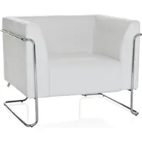 Hjh OFFICE CURACAO | 1-Sitzer - Lounge Sofa Wei?