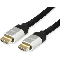 Equip 119381, 2 m, HDMI Typ A (Standard), HDMI Typ A (Standard), 48 Gbit/s, Audio Return Channel (ARC), Schwarz