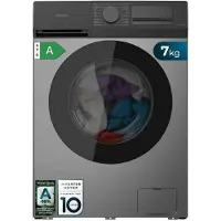 Cecotec Bolero DressCode 7450 Inverter Steel, Frontlader, 7 kg, C, 76 dB, 1200 RPM, A