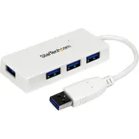 StarTech.com Portable 4 Port Mini Usb 3.0 Hub