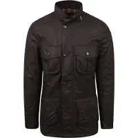 Barbour Corbridge Wachsjacke Rustic Braun