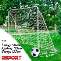 Prosport 2x Fußballtor Official 366 x 183 cm