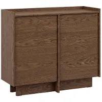 GM Buffet Japandi mit 2 Türen, Dunkles Holzoptik, 102cm