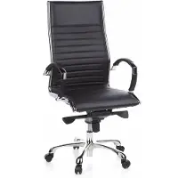 Hjh OFFICE PARMA 20 - Profi Chefsessel Schwarz