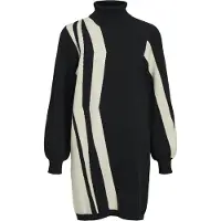 Object Objray Strickkleid Schwarz XL