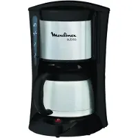 Moulinex Subito, Filterkaffeemaschine, 0,9 l, Gemahlener Kaffee, 800 W, Edelstahl