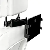 IMoshion Kopfstützen-Tablethalter für das Auto mit verstellbarem Arm - Schwarz