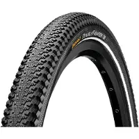 Continental DoubleFighter III Reifen, 26 x 1.90" / 50-559, Schwarz + Reflexstreifen