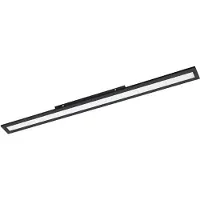Eglo SALOBRENA-Z Wand-/Deckenleuchte Lampe Beleuchtung - L120 x B10 x H4,5 cm - schwarz - 33,5W inkl. - IP20