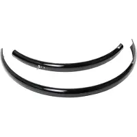 Buchel Schutzblechgarnitur-03411089 Schutzblechgarnitur Schwarz 28" x 1.75, 55 mm