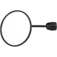 Busch + Müller B&M Lenkerspiegel Cycle Star 80 kurze gerade Stange, ca. 6,5 cm 903/1