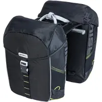 Basil Miles Mik Fahrradtaschen 34l Schwarz Schwarz One Size