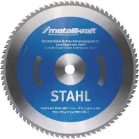 MetallKraft Sägeblatt für Stahl Ø 355 x 2,4 x 25,4 mm Z80