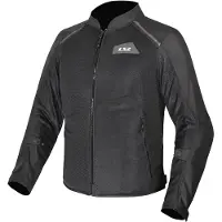 LS2 Helmets LS2 Breeze Motorrad-Textiljacke, schwarz, M