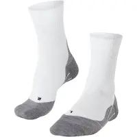Falke TE4 Herren Tennis Socken, 42-43, Weiß, Baumwolle
