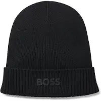 BOSS Mütze aus Baumwoll-Mix mit gummiertem Logo Grösse ONESI