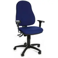 Topstar CALIFORNIA 60 - Home Office B?rostuhl Blau Stoff