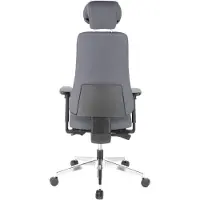 Hjh OFFICE PRO-TEC 400 - Profi Bürostuhl Anthrazit