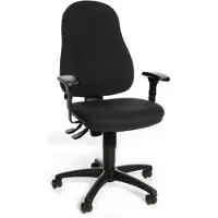 Topstar CALIFORNIA 60 - Home Office B?rostuhl Schwarz Stoff