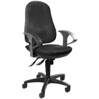 Topstar ERGO SYDNEY - Profi B?rostuhl Schwarz Stoff
