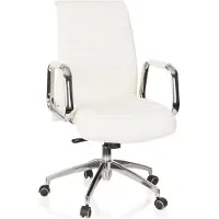 Hjh OFFICE ASPERA 10 - Profi Chefsessel Cremeweiß
