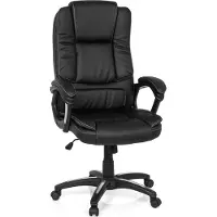 MyBuero RELAX CL120 - Home Office Bürostuhl Schwarz Buerostuhl24 Kunstleder